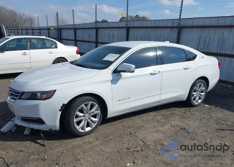 2017 Chevrolet Impala 1Lt from USA, damaged, VIN 2G1105S39H9112962